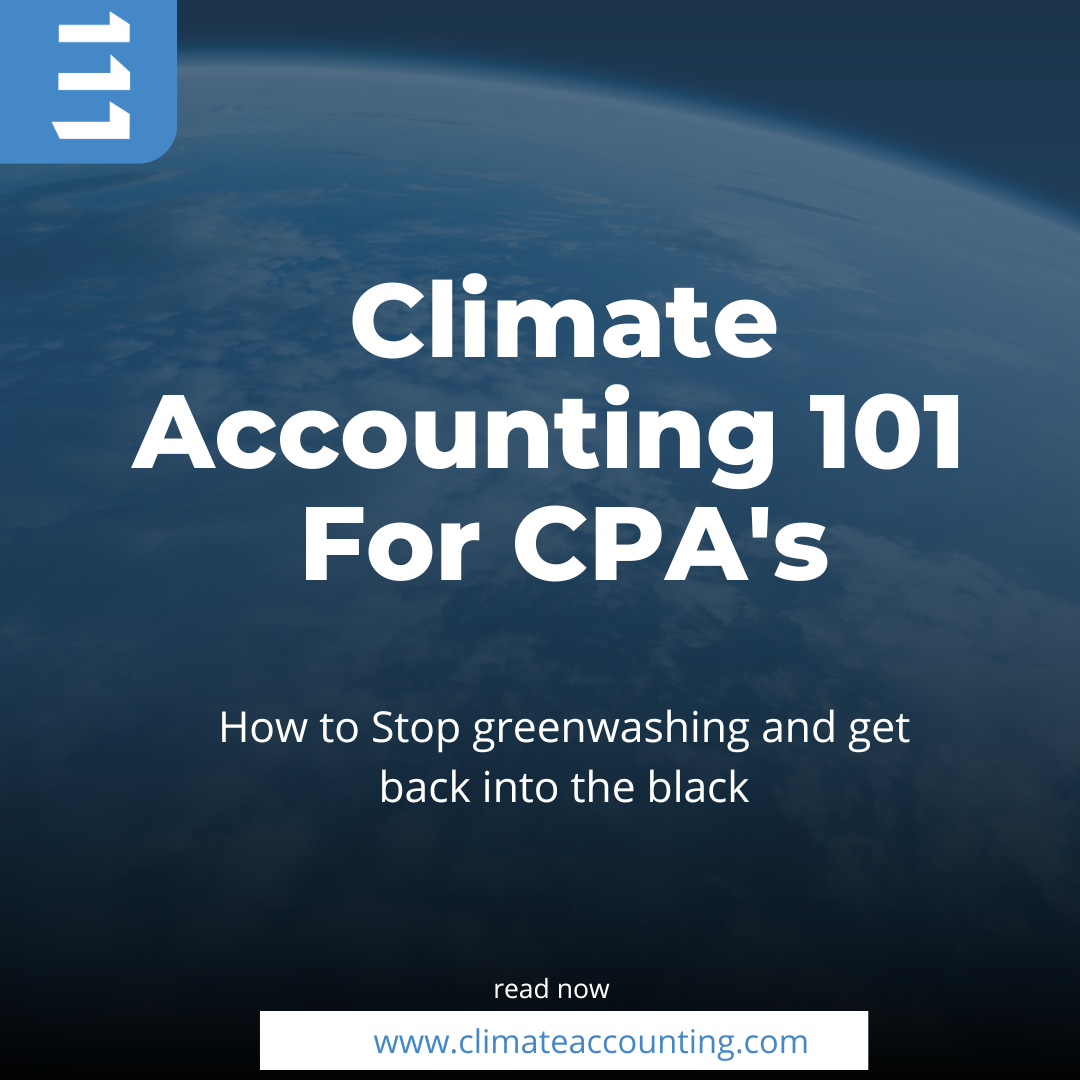 Climate Accounting 101