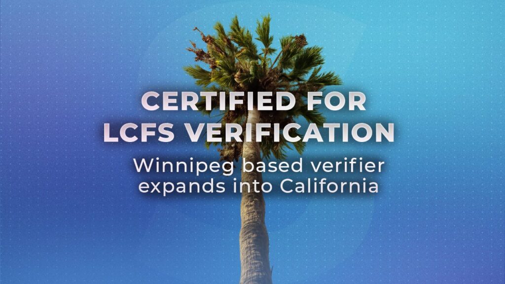 Standard Carbon Accredited as a CARB LCFS Verification Body